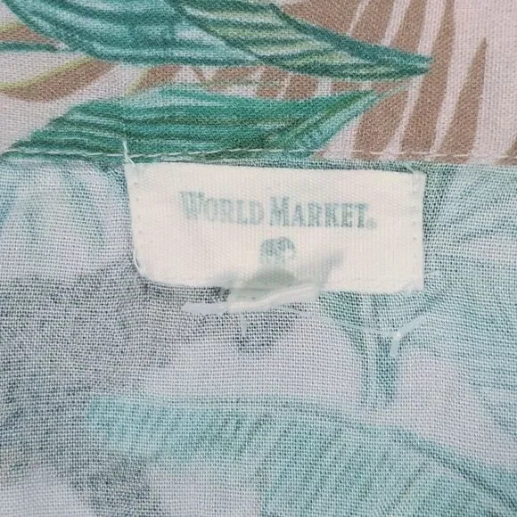 NWOT World Market Exotic Pajamas Womens Size L/XL Jungle Print Nightshirt ebr - Picture 4 of 11